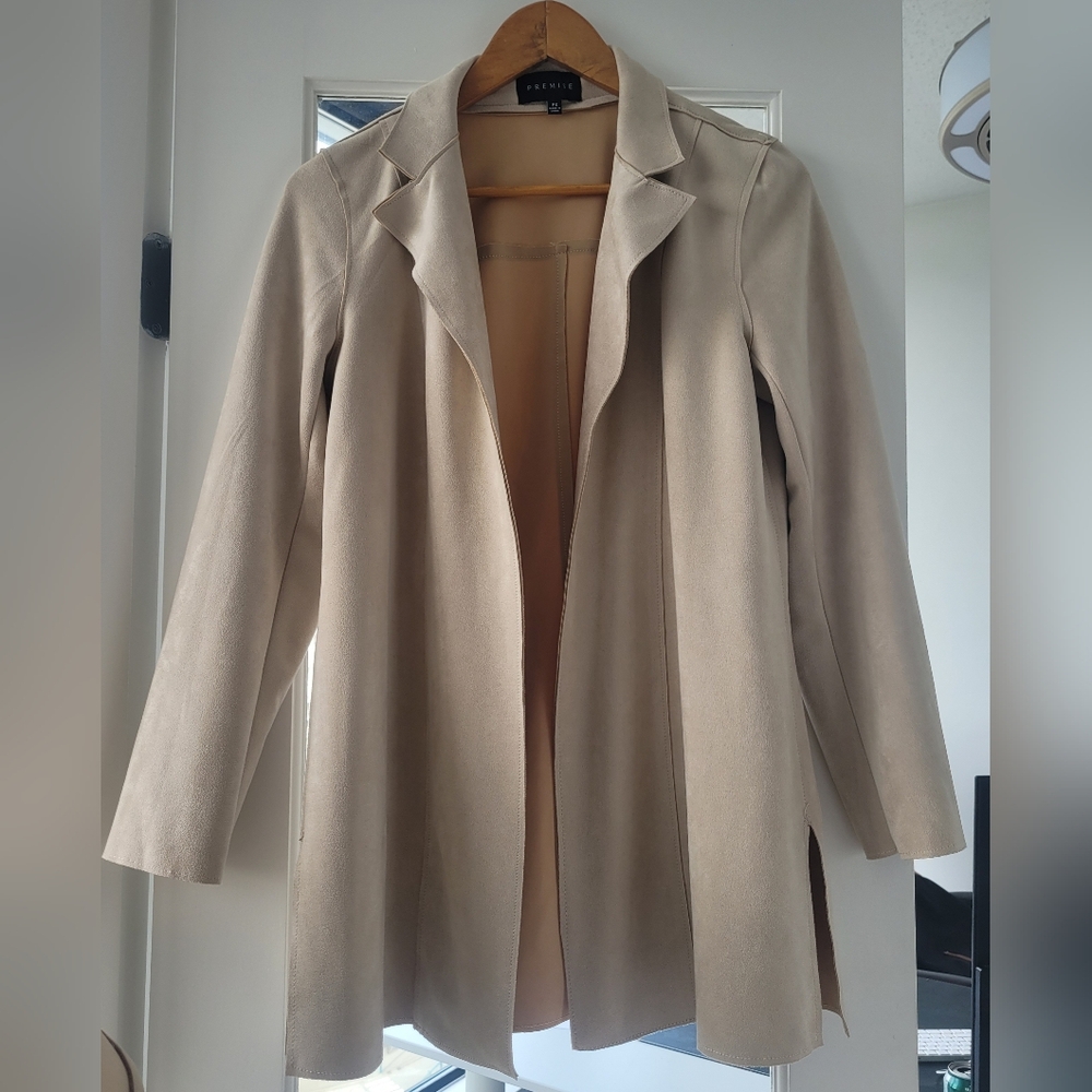 Long blazer jacket
